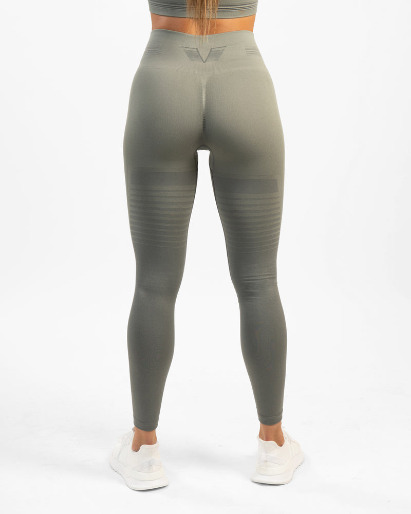 GAVELO Pulse Nude Olive Grey Seamless Tights