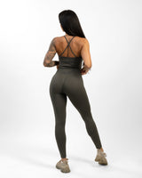 GAVELO Seamless Ribbed Bungee Cord Tights