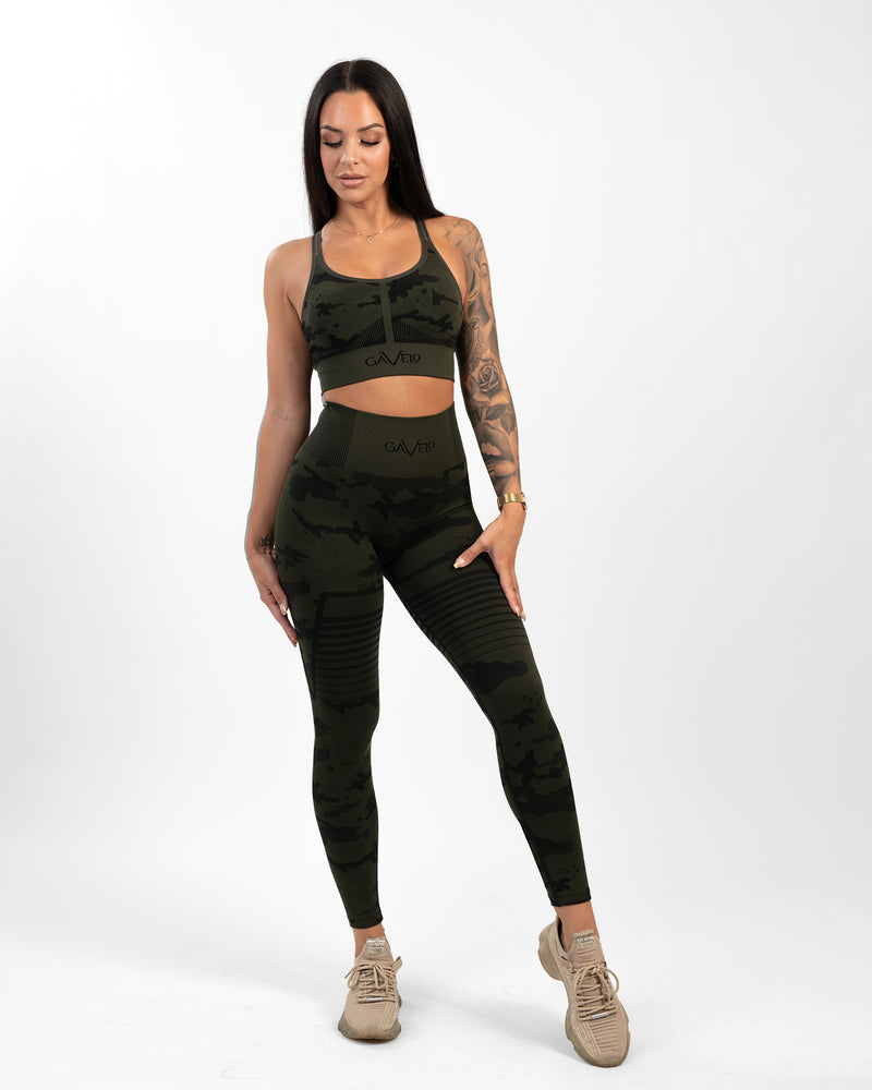 GAVELO Seamless Camo Leggings