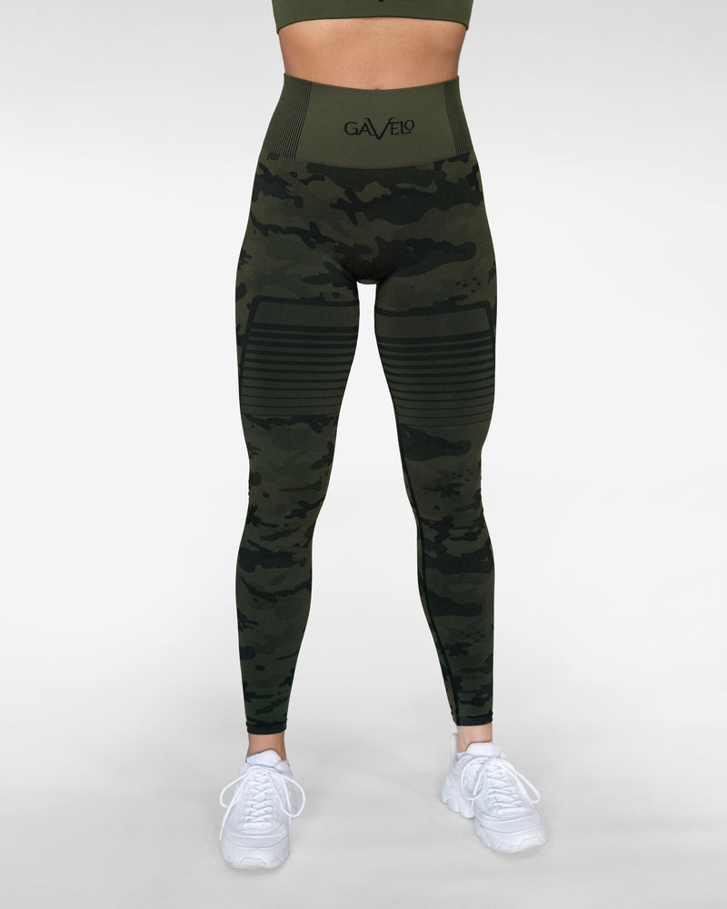 GAVELO Seamless Camo Leggings