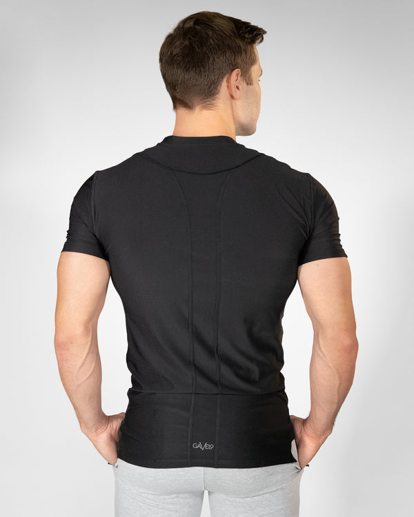 GAVELO Sniper Black Rashguard T-shirt
