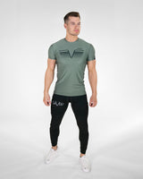GAVELO Sniper Green Rashguard T-shirt