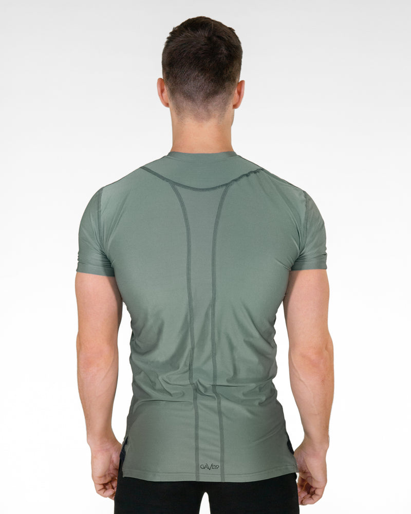 GAVELO Sniper Green Rashguard T-shirt