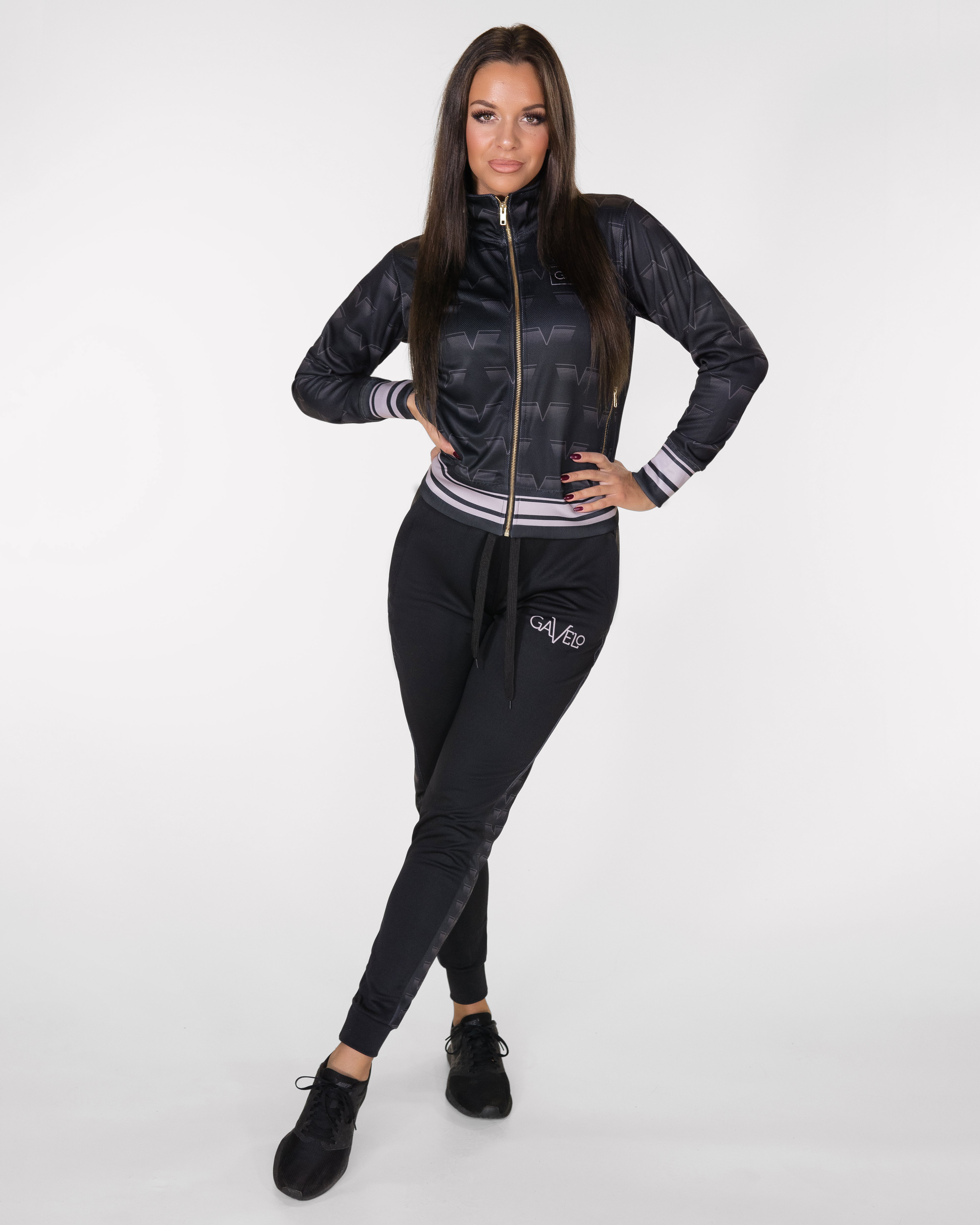 GAVELO Track Jacket Classic Black